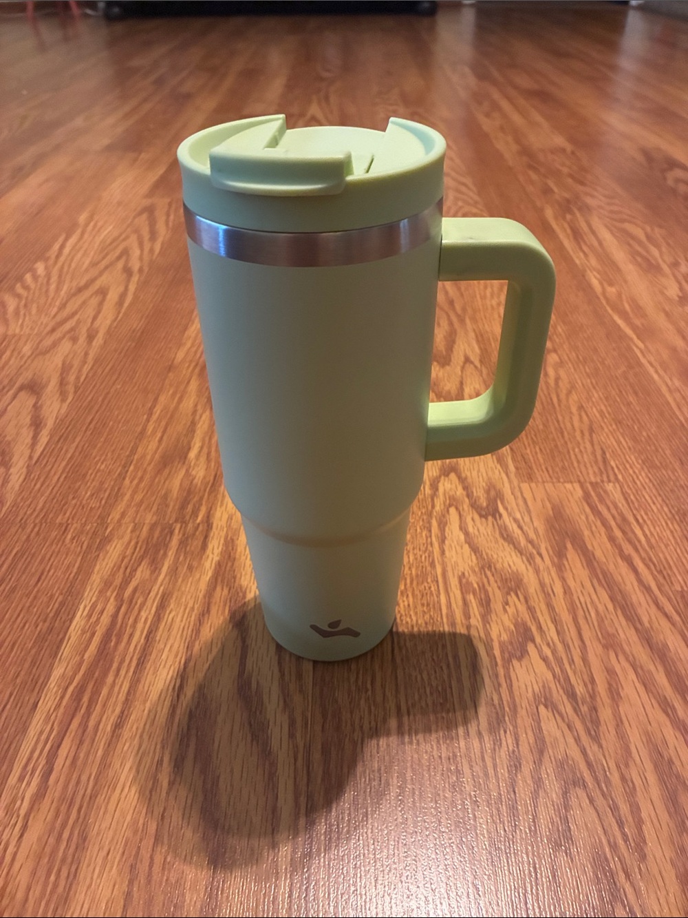 Green Travel Mug with Handle